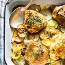 Chicken Thighs and Potatoes Recipe