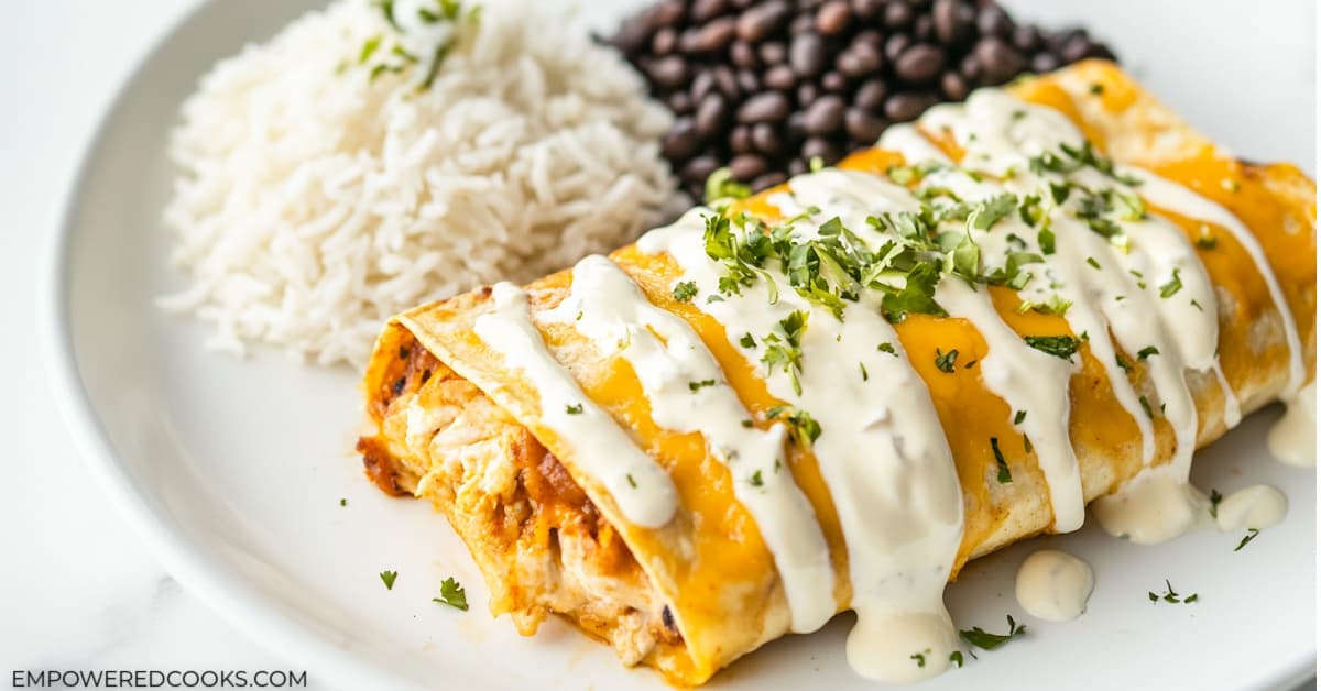 Freezer Chicken Enchiladas Recipe (So Easy)