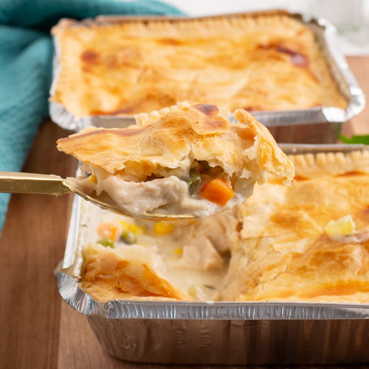 Freezer Chicken Pot Pie