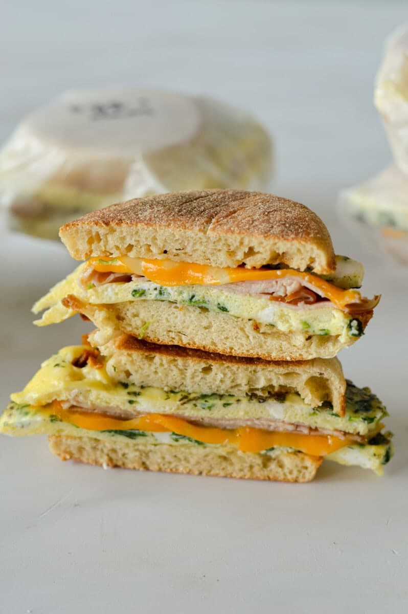 Freezer Breakfast Sandwiches