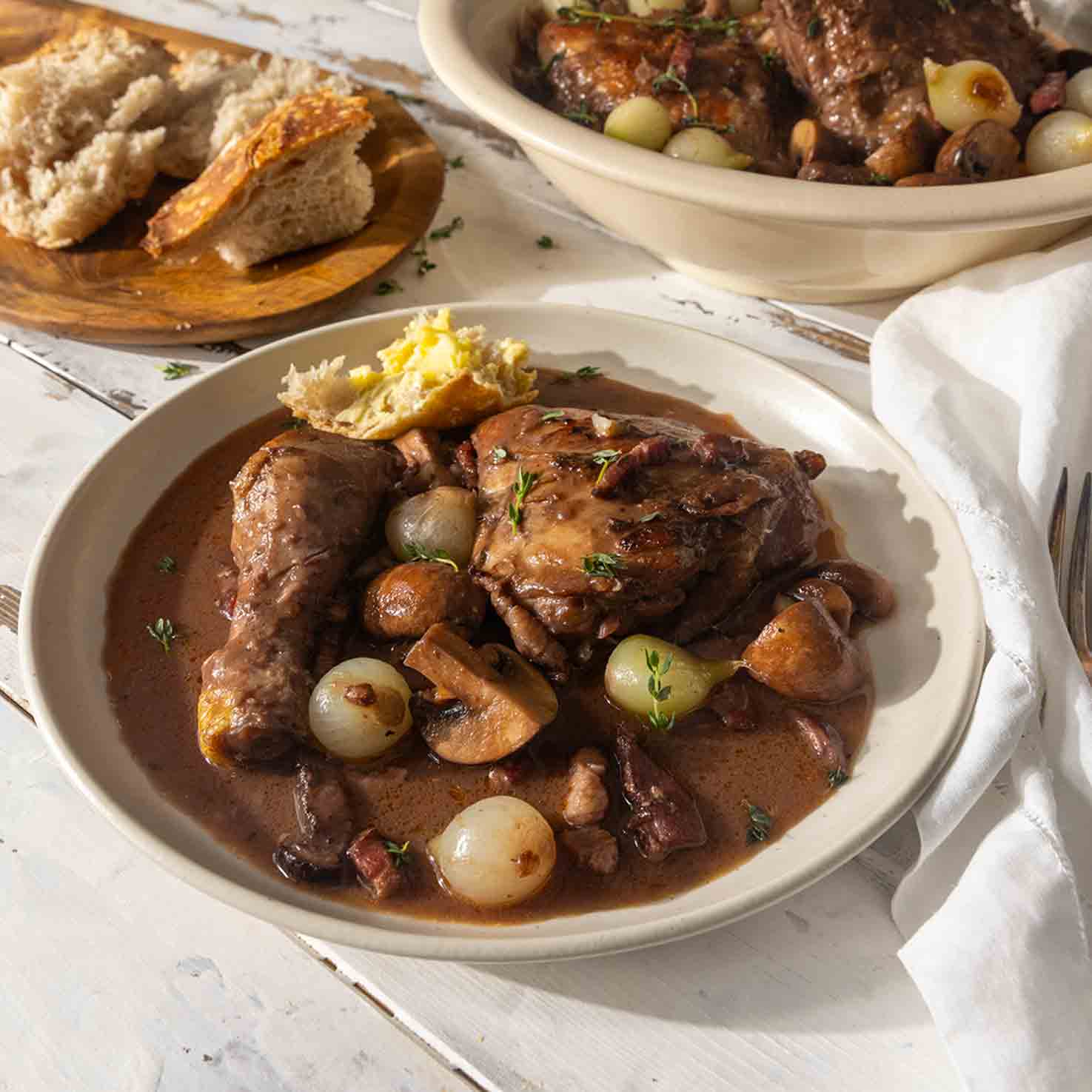 Julia Child's Coq au Vin