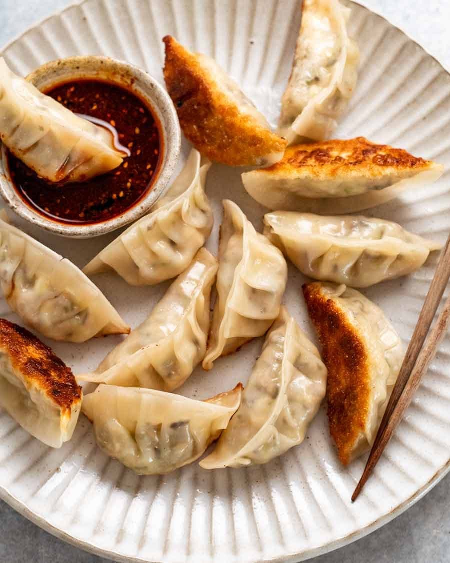 Vegetable Dumplings (Potstickers!)