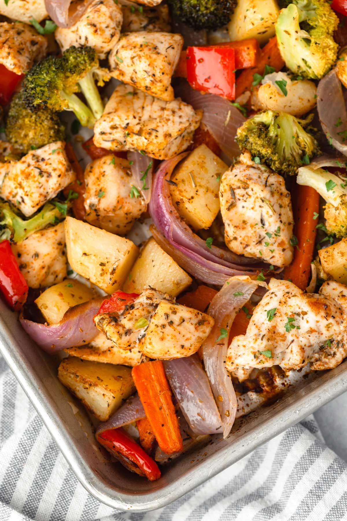 Sheet Pan Chicken and Vegetables