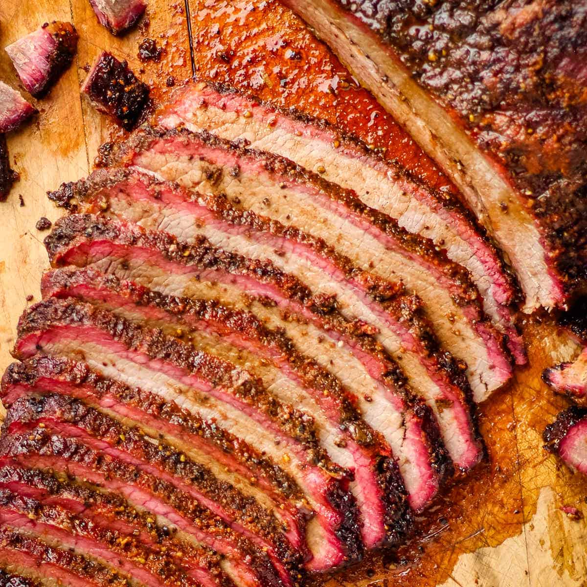 Smoked Pellet Grill Brisket - Texas Style