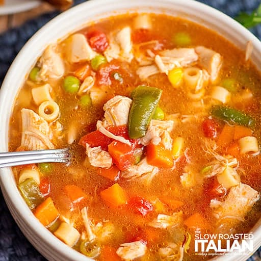 Chicken Vegetable Soup (Easy Stovetop Recipe) + Video