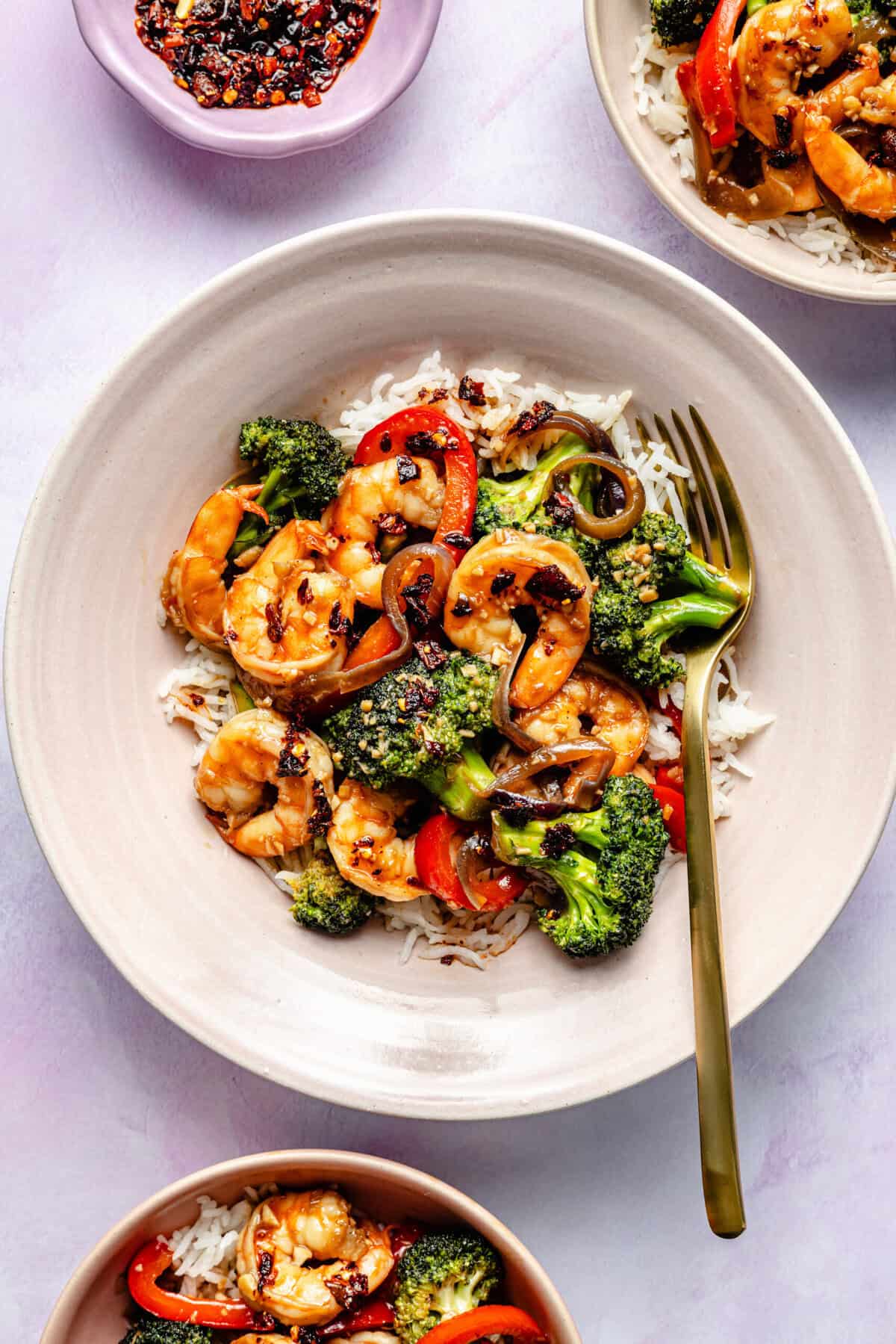 Garlic Shrimp Stir-Fry