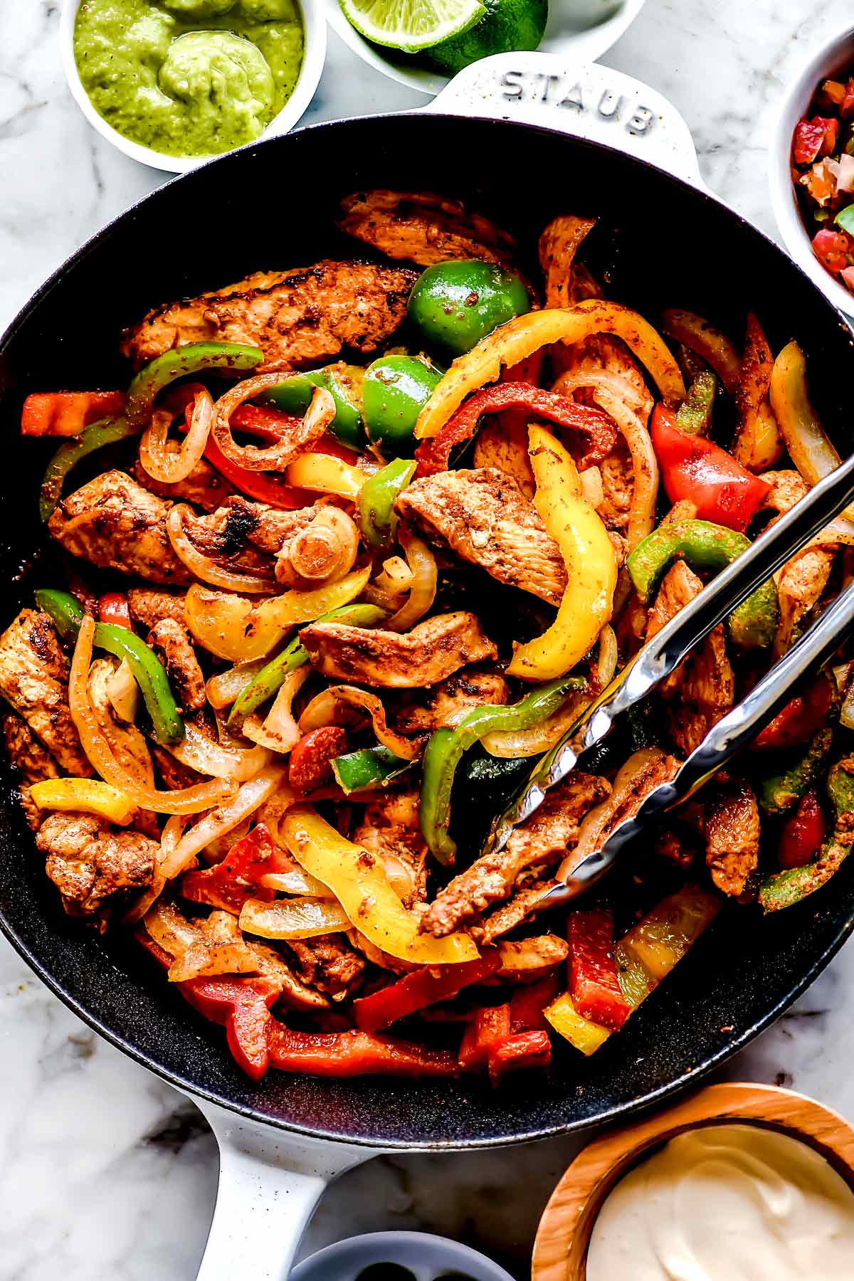 The BEST Chicken Fajitas Recipe
