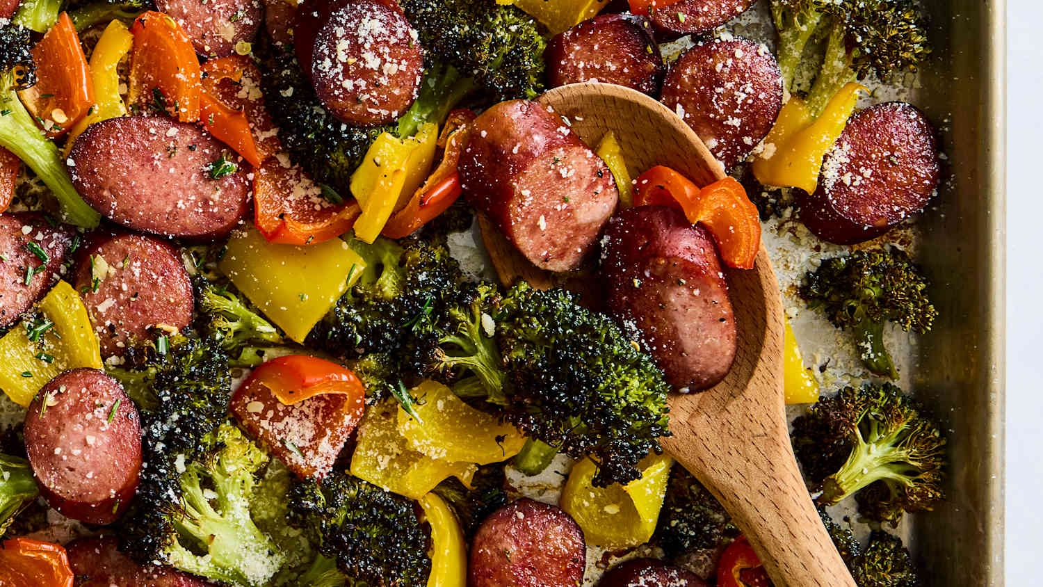 Sheet Pan Sausage and Vegetables