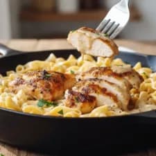 One-Pan Chicken and Buttered Noodles