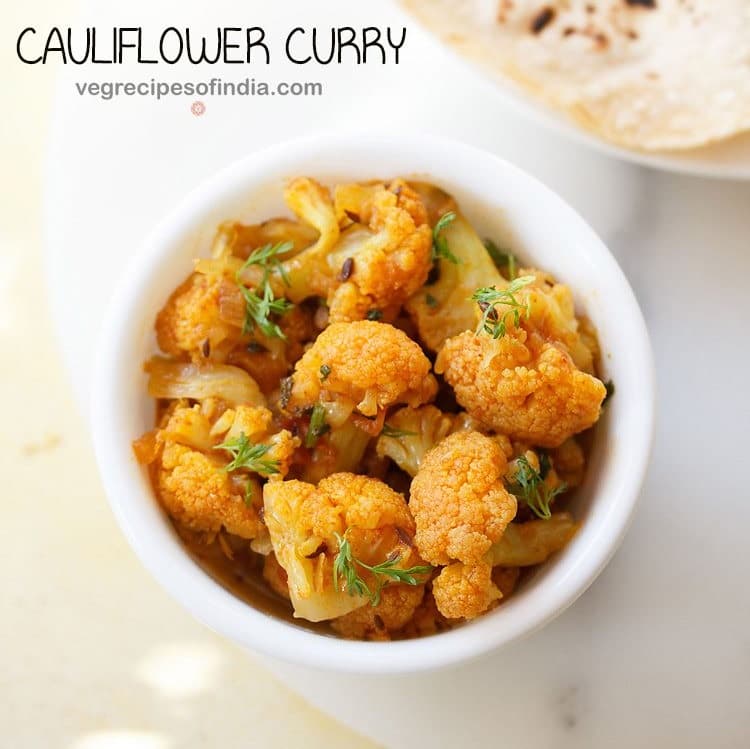 Cauliflower Curry (North Indian Style)