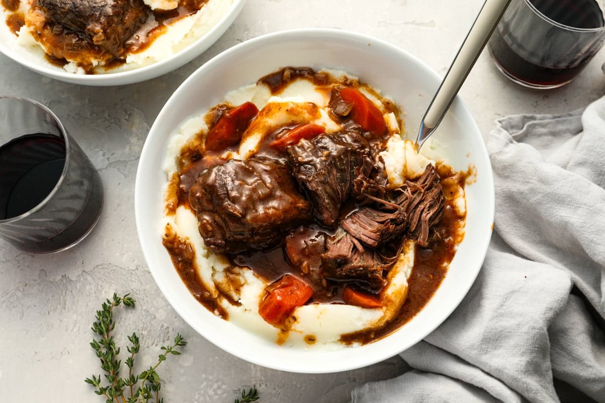 Red Wine Braised Short Ribs