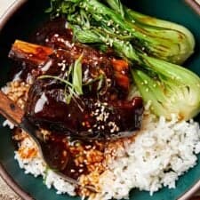 Succulent Soy Braised Short Ribs