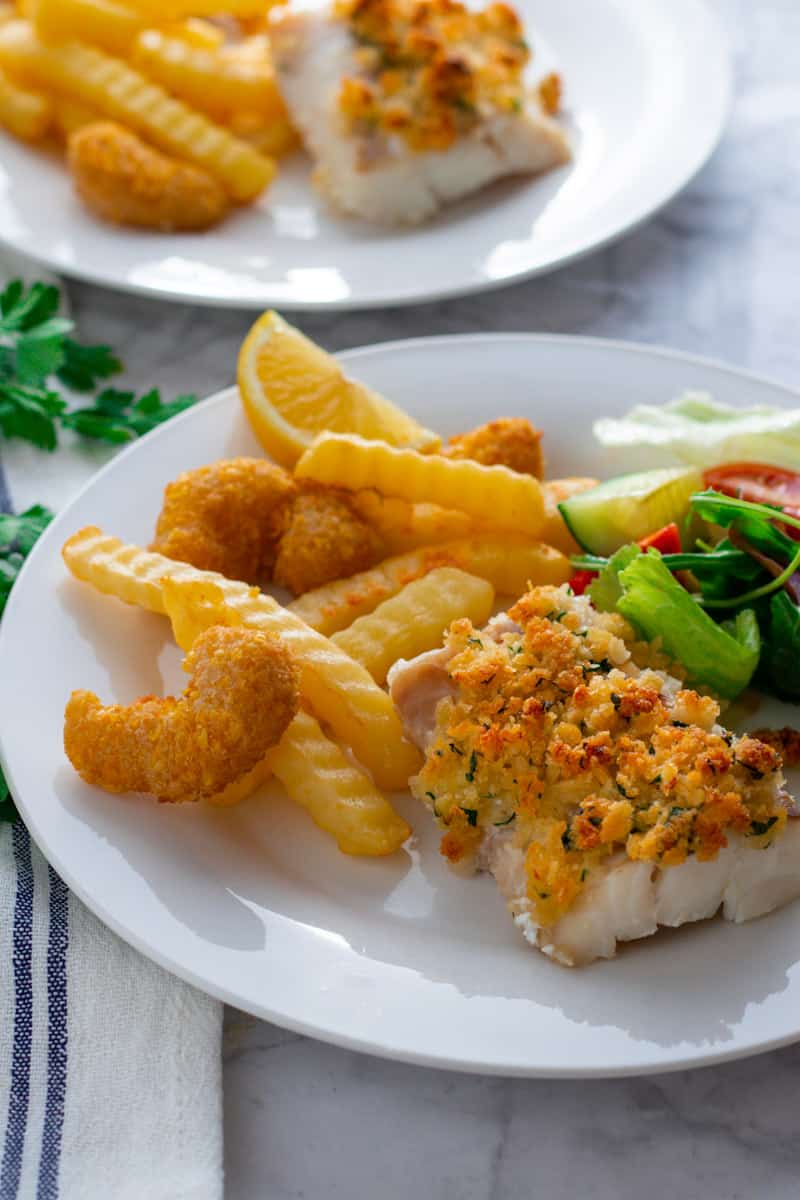 Baked Breaded Cod