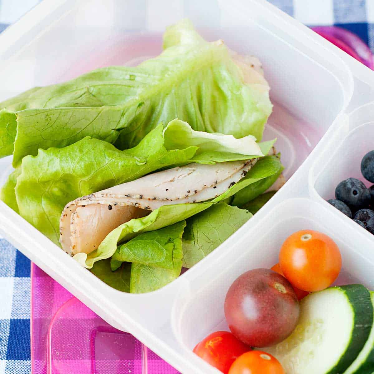 Deli Turkey Lettuce Wrap