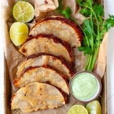 25 Minute Sheet Pan Crispy Black Bean Tacos