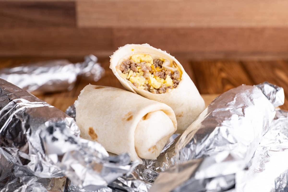 Make-Ahead Breakfast Burritos