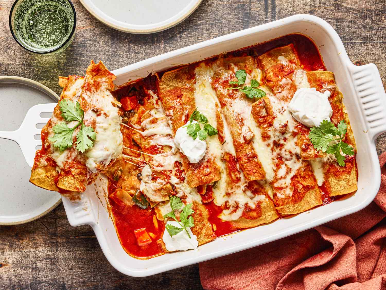 Sweet Potato Enchiladas