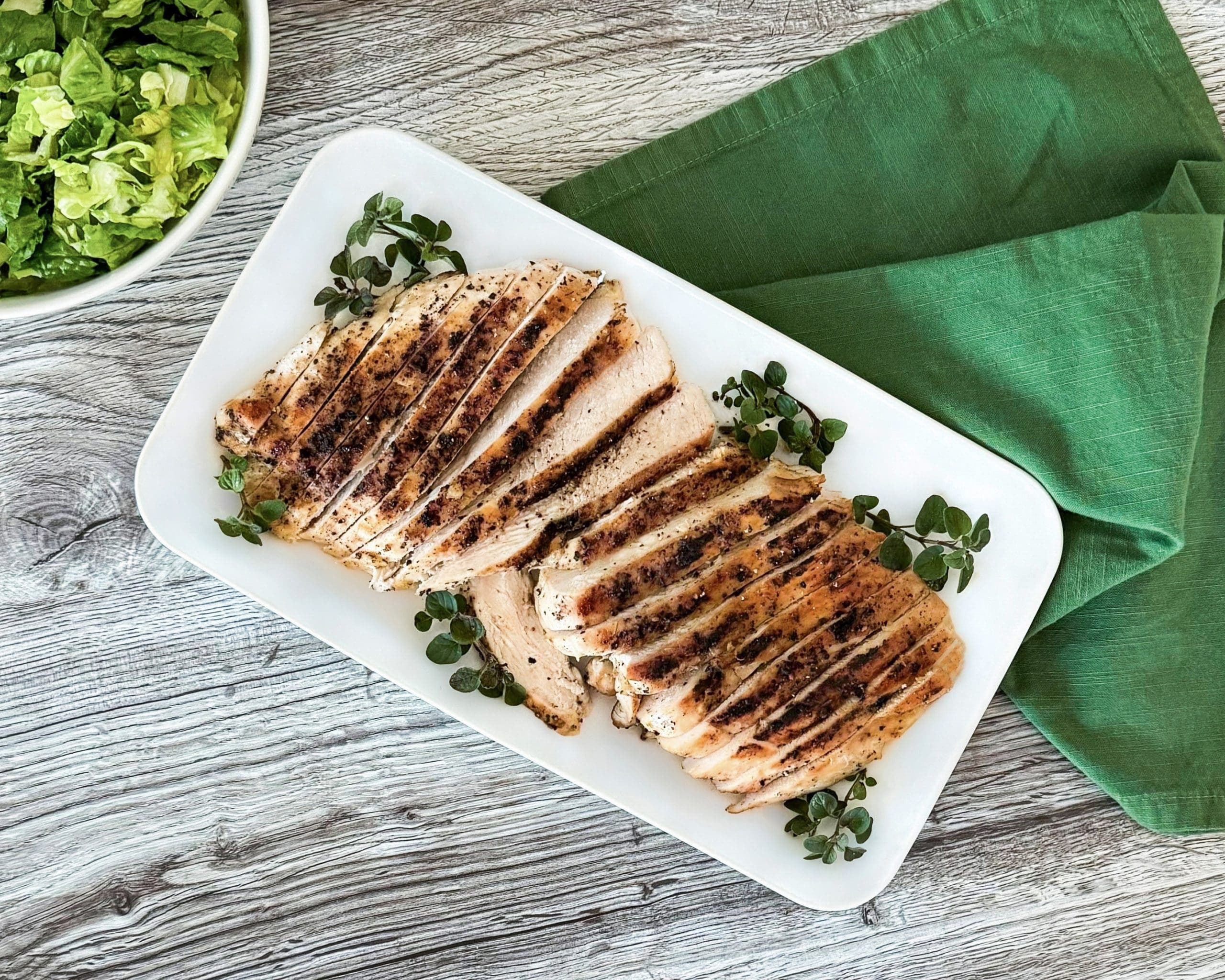 Perfect Pan-Grilled Chicken Breast Recipe for Salads