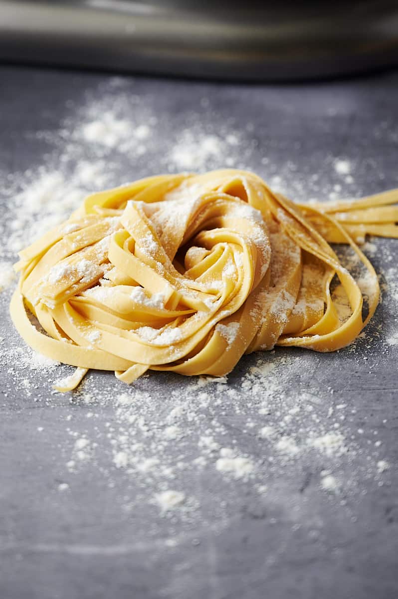 Al Dente Homemade Pasta Recipe with Kitchenaid Pasta Attachment