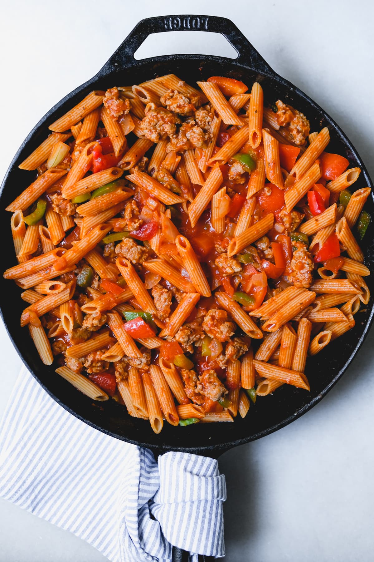 Sausage & Pepper Pasta