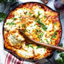 Easy Skillet Lasagna Recipe (+Video!)