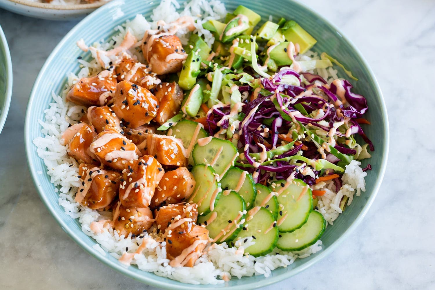 Salmon Rice Bowl