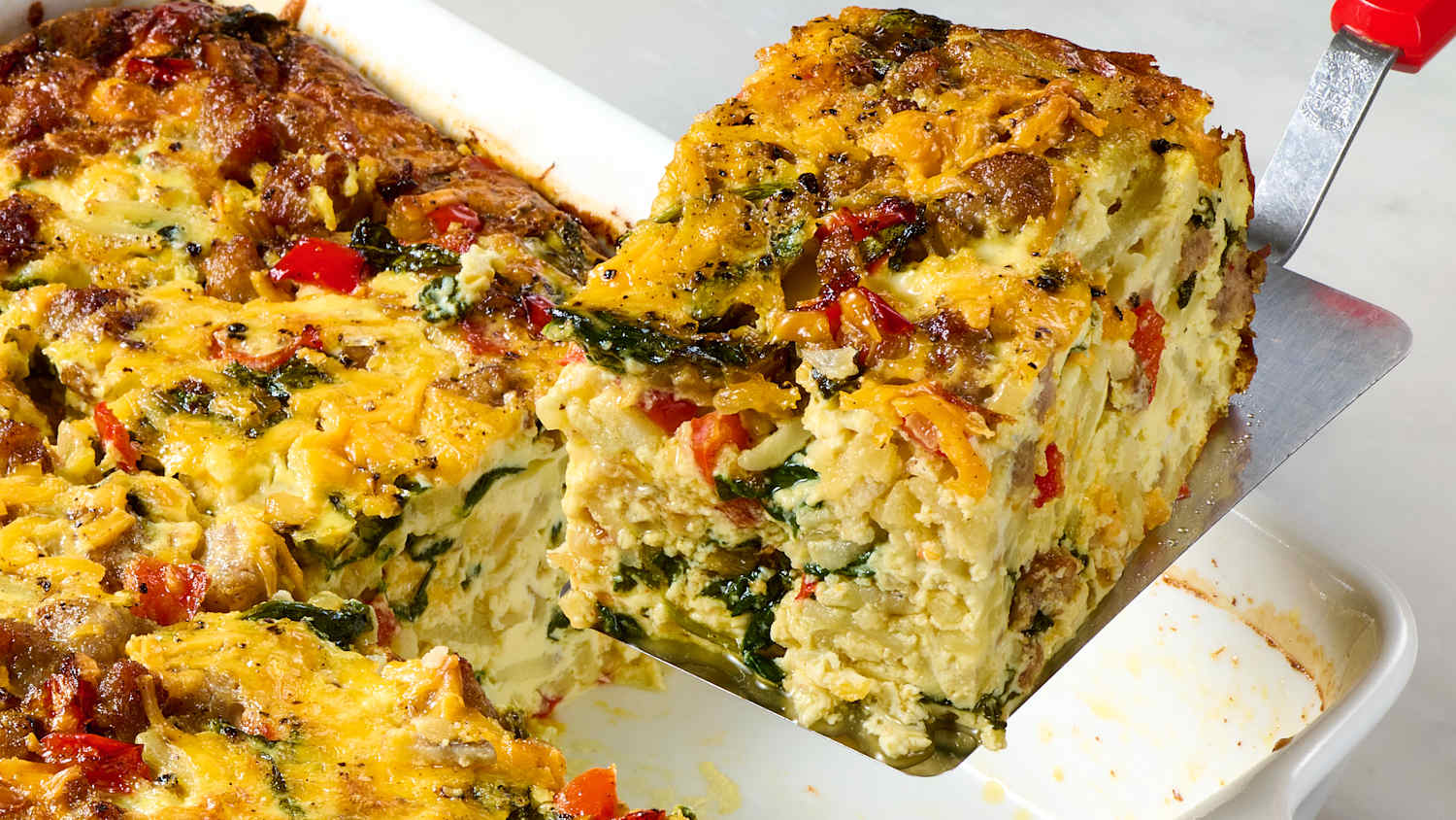 Cheesy Sausage Breakfast Casserole