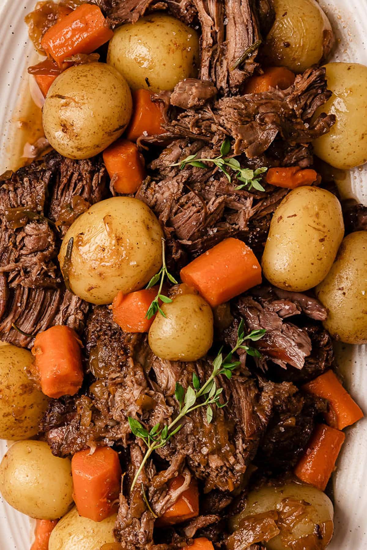 Fall-Apart Tender Dutch Oven-Braised Pot Roast