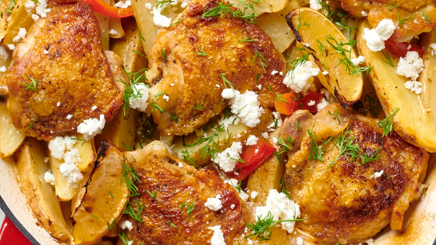 One-Pan Lemony Chicken & Potatoes