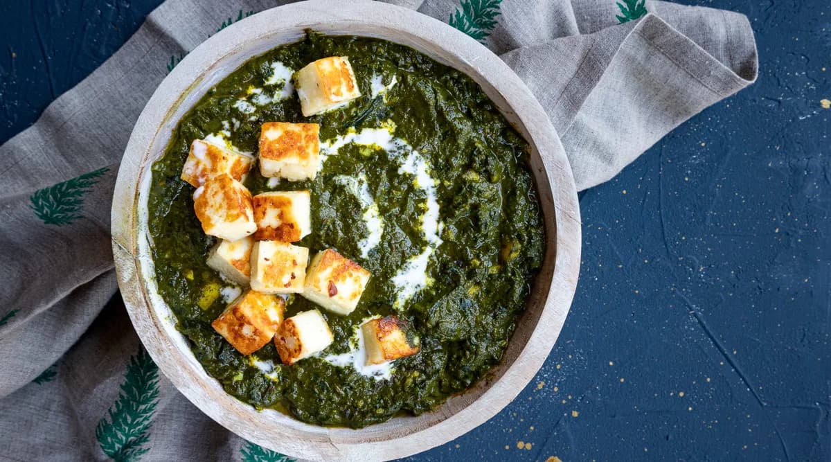Palak Paneer (Spinach and Cheese Curry)