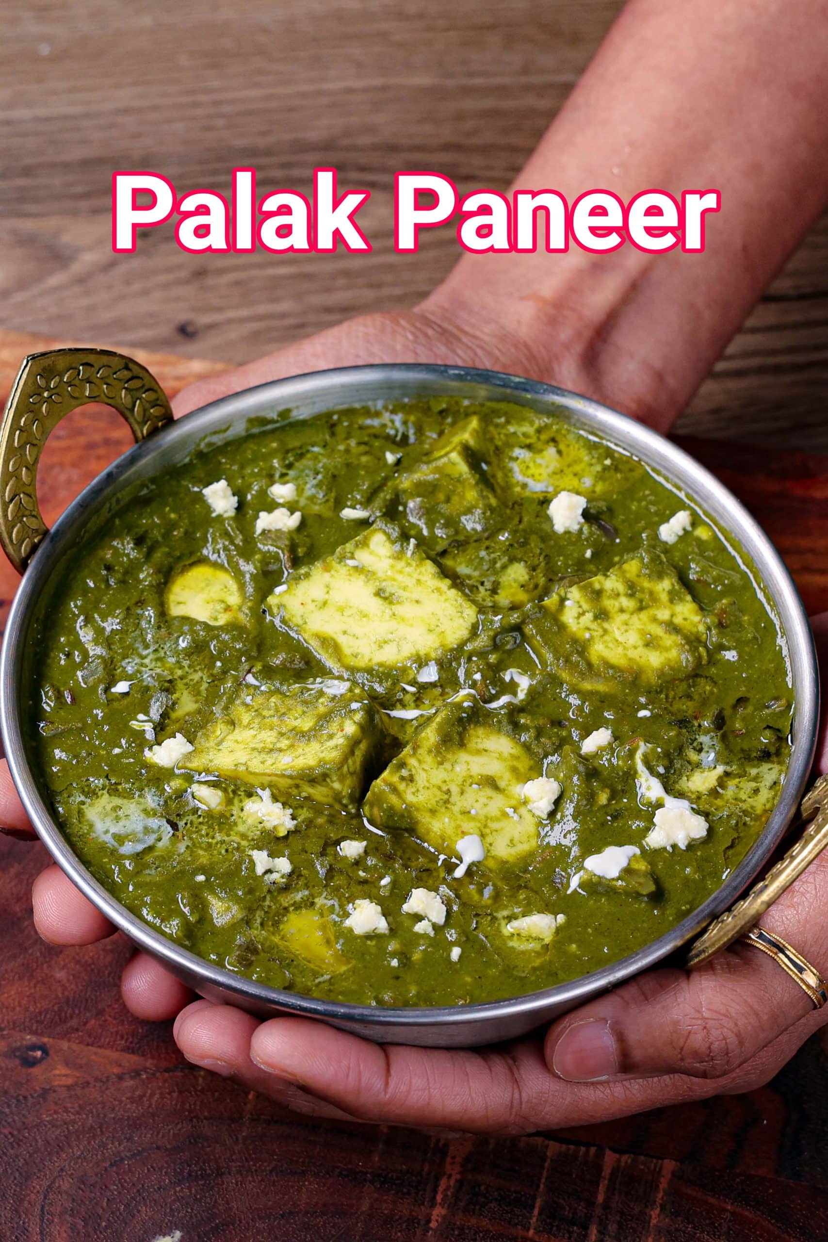 Palak Paneer Recipe | Spinach Paneer Curry Restaurant Style