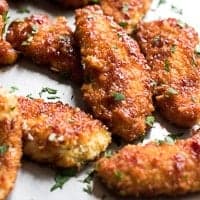 Sweet and Sticky Honey Garlic Chicken Tenders
