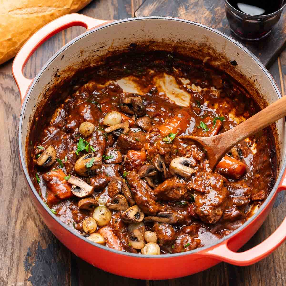 Beef Bourguignon