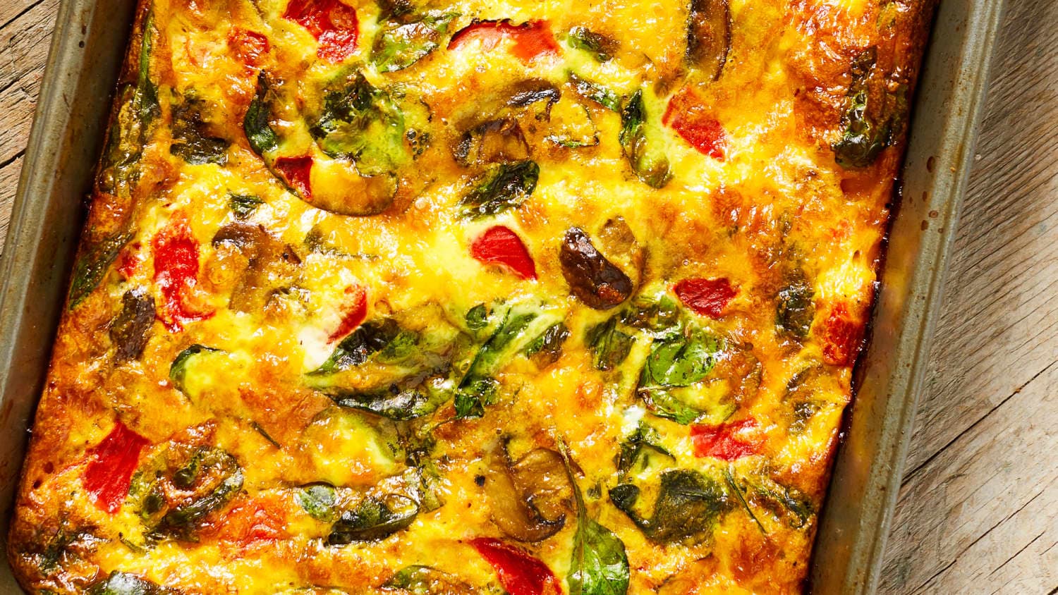 Vegetable Supreme Egg Bake