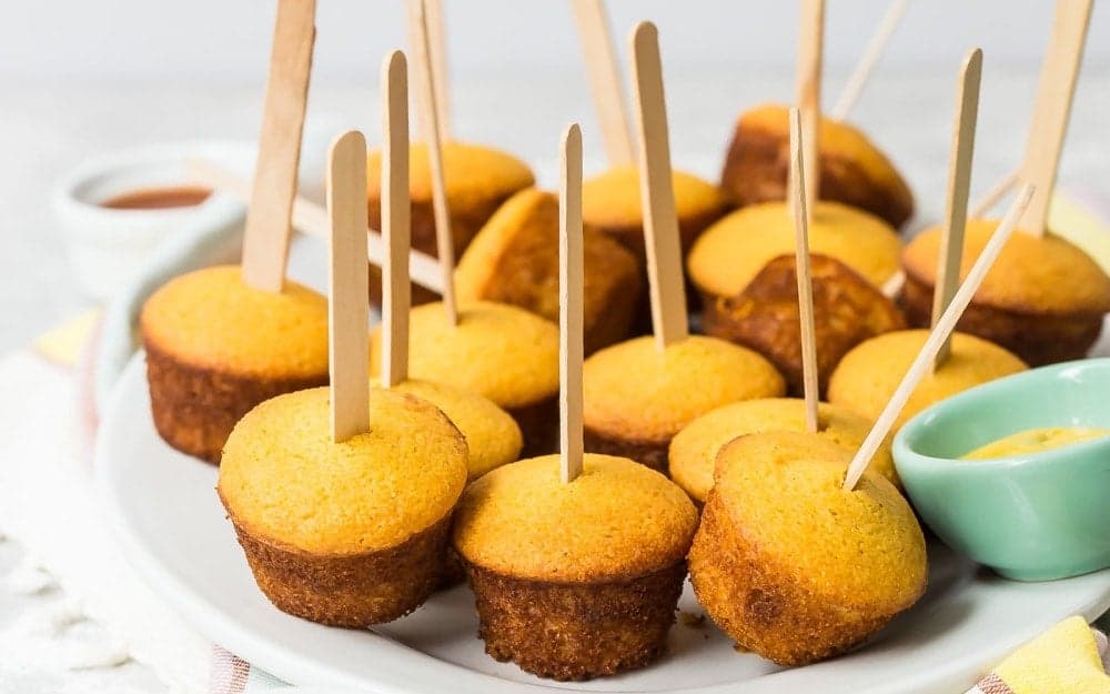 Corn Dog Muffin Bites
