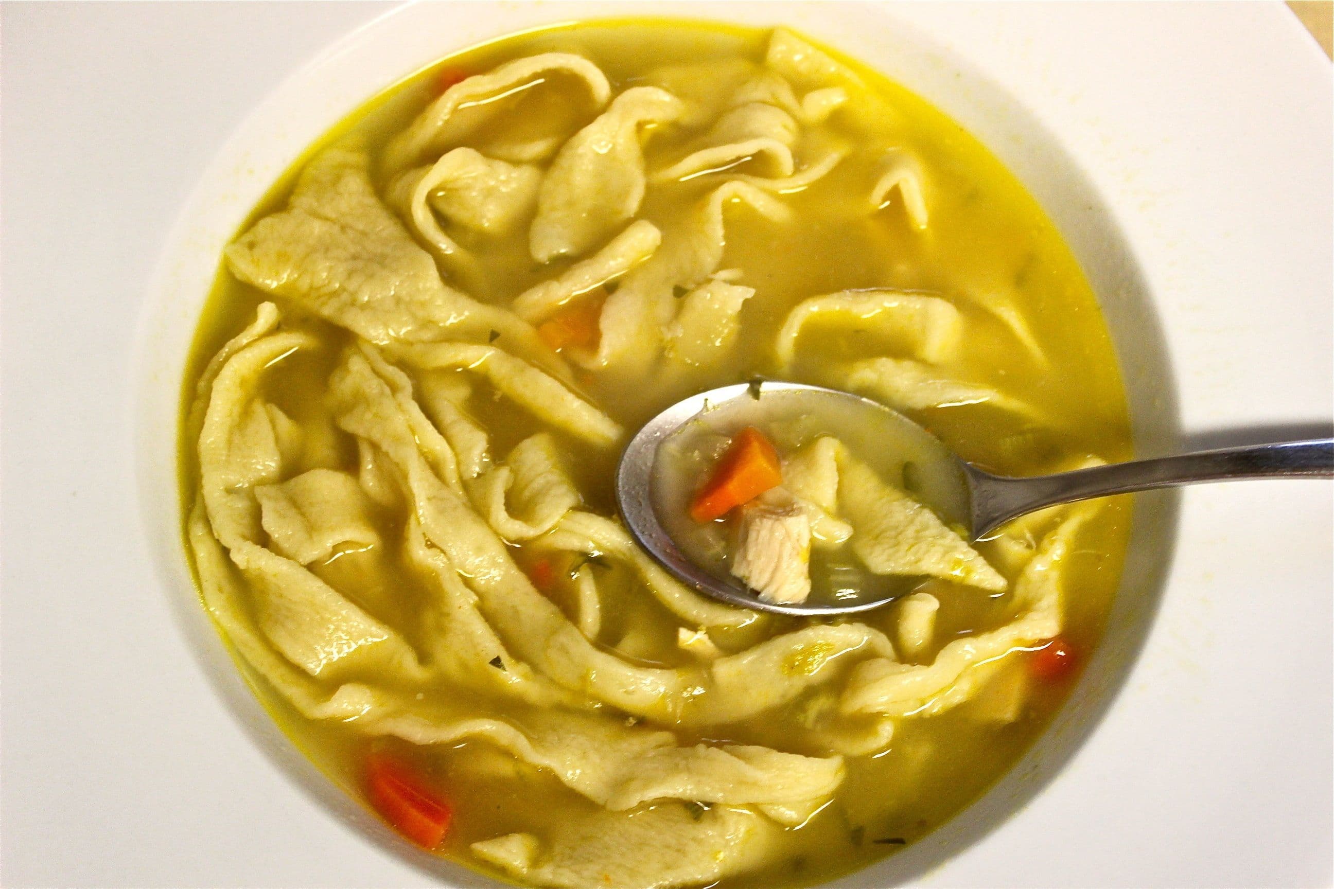 Our Favorite Chicken Noodle Soup with Homemade Noodles