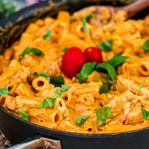 One Pot Creamy Chicken Pasta