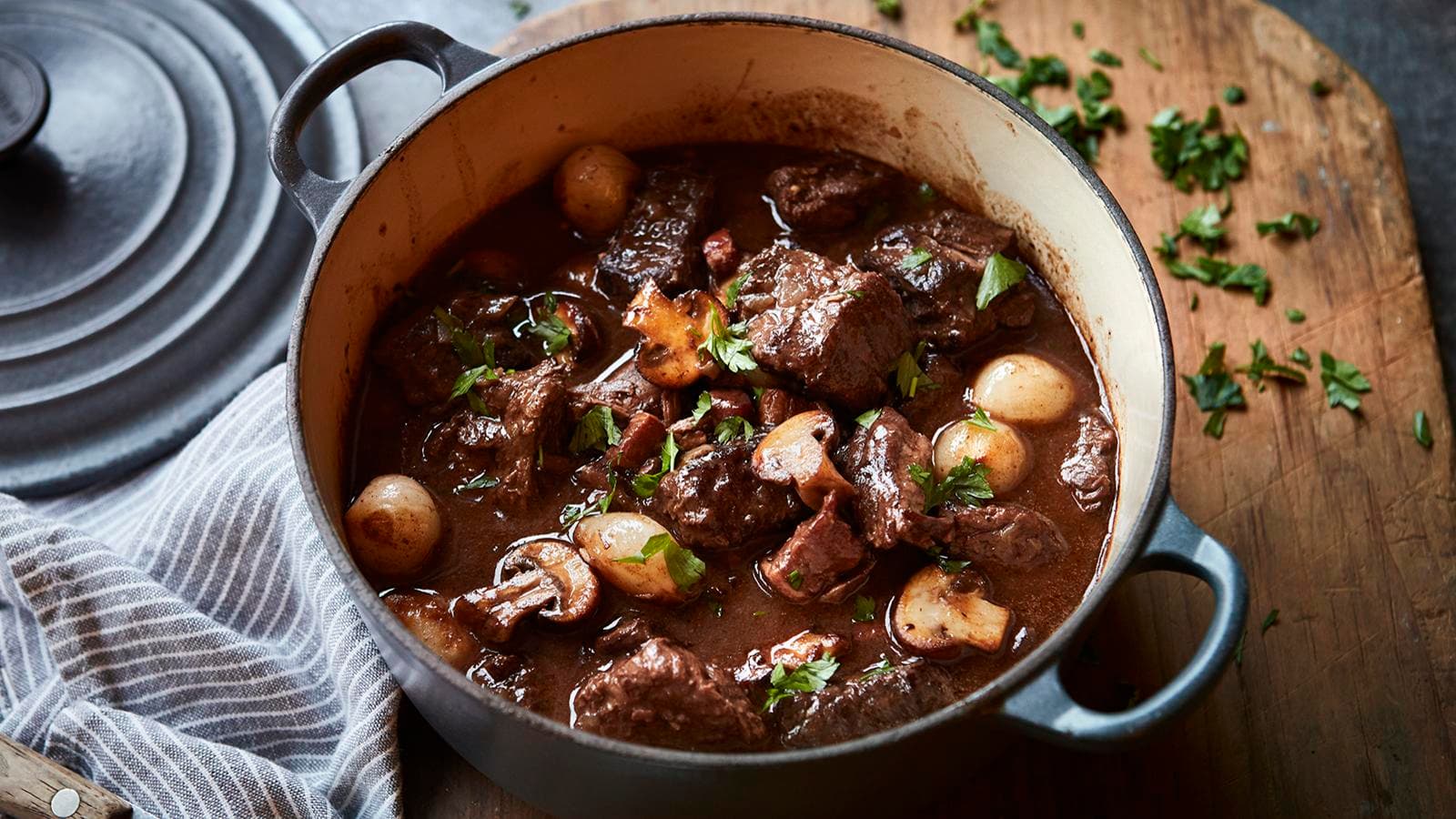 Perfect boeuf bourguignon