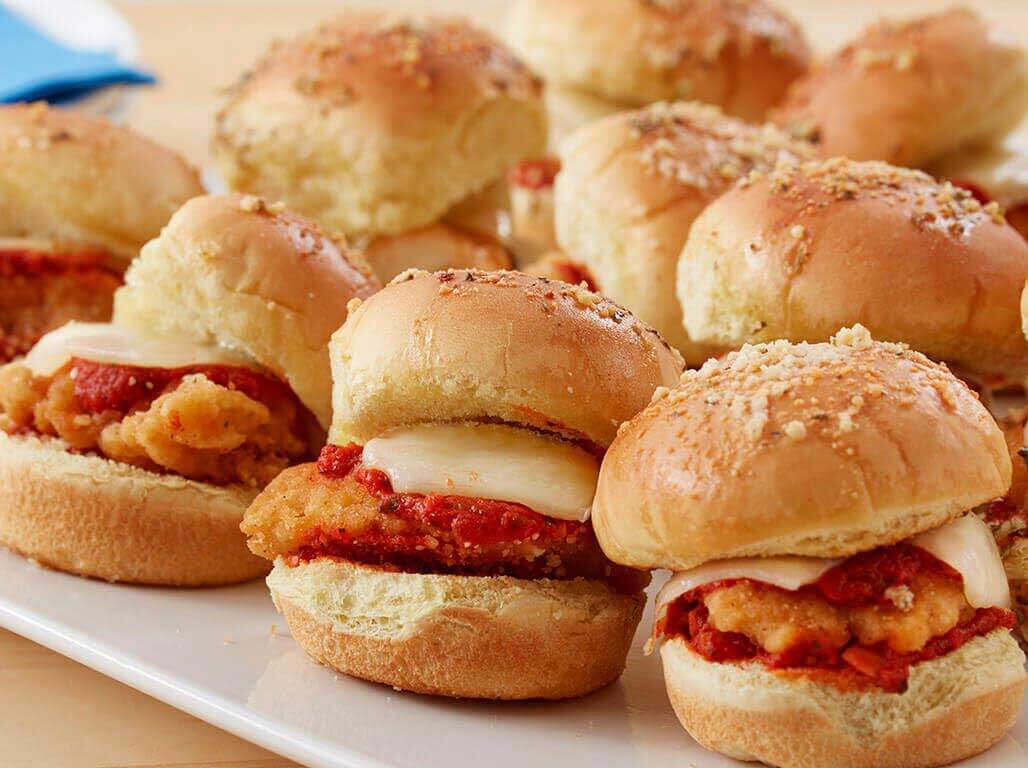 Chicken Parmesan Sliders