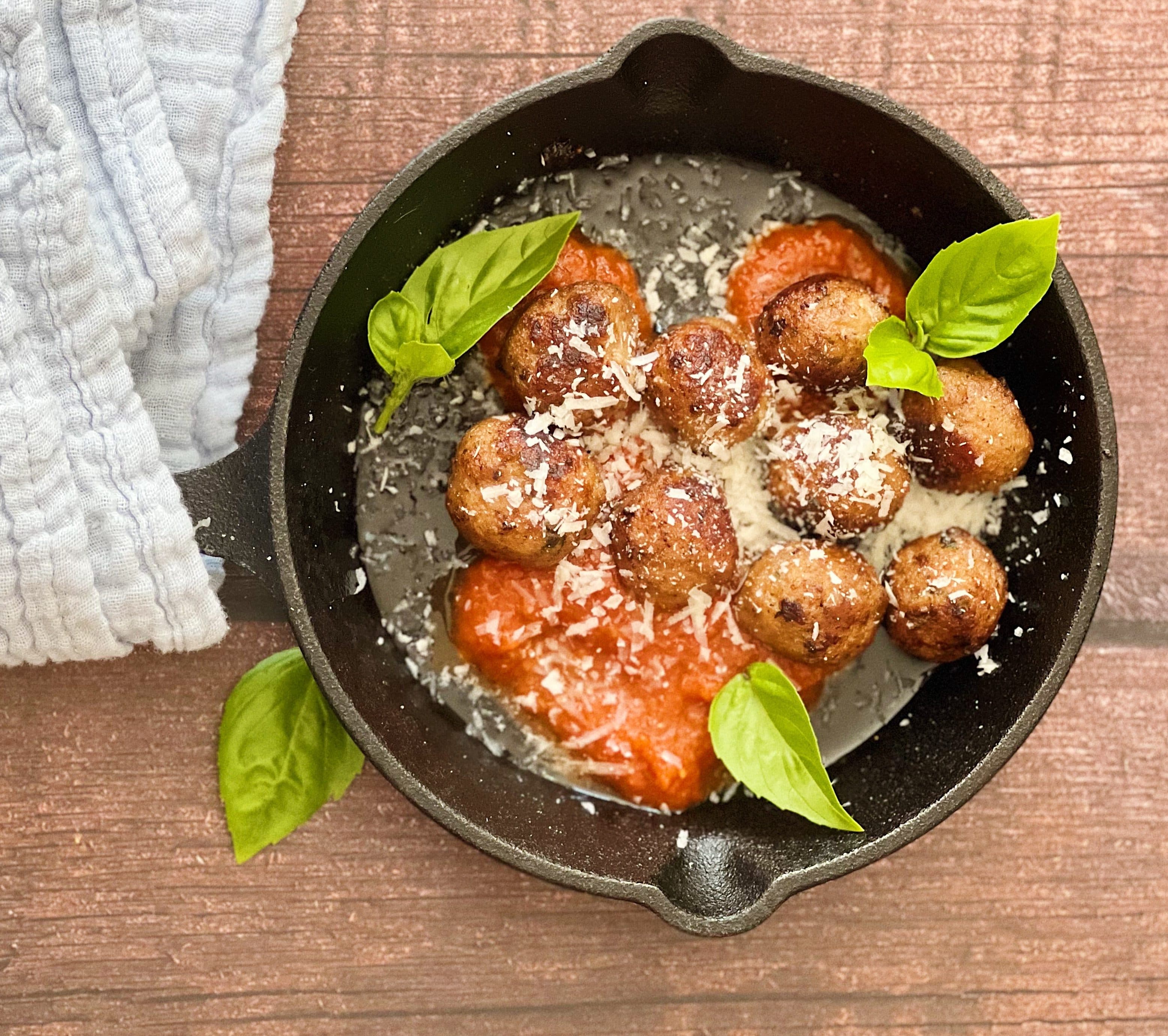 Baked Mini Meatballs (Polpettini)
