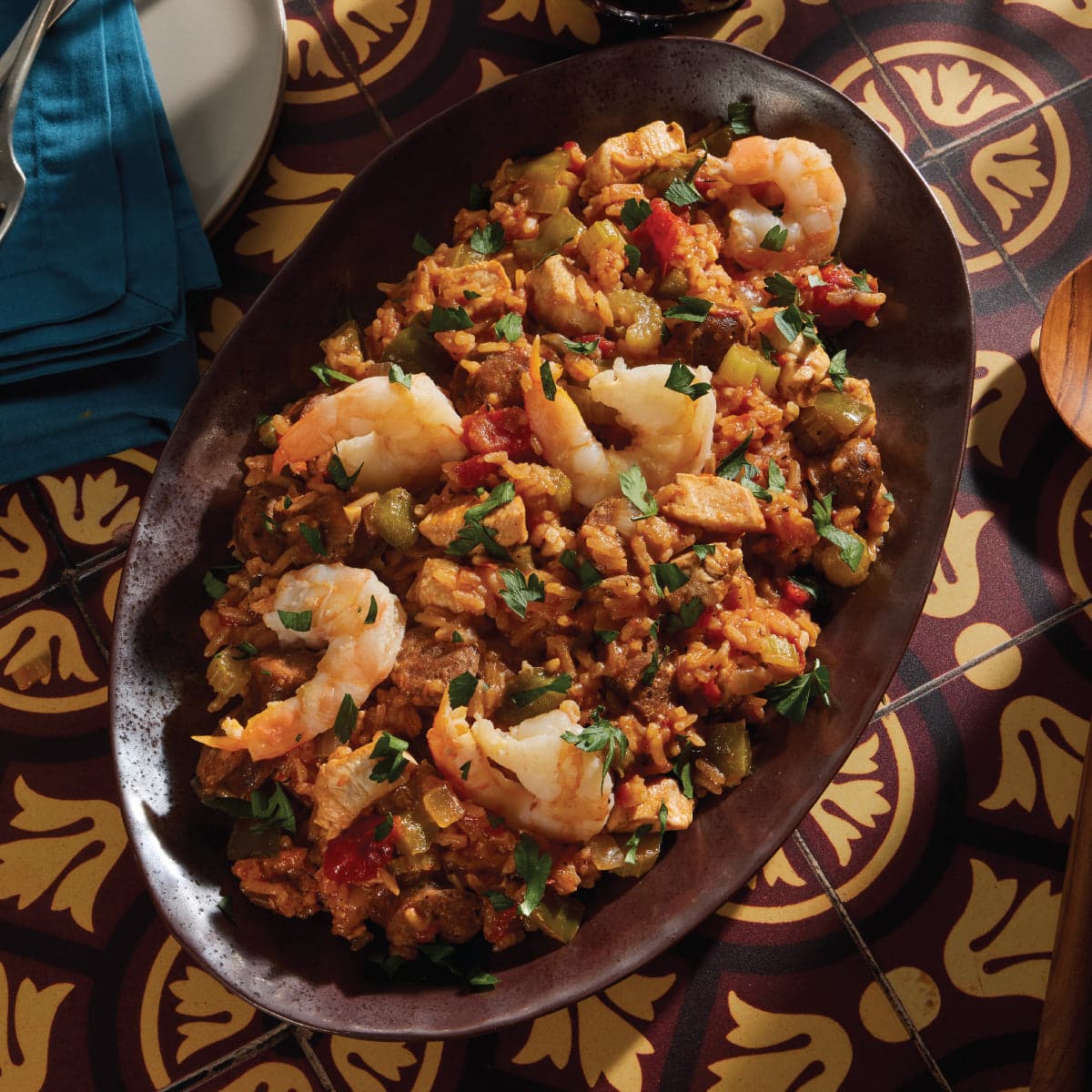 Jambalaya (Cajun Rice)