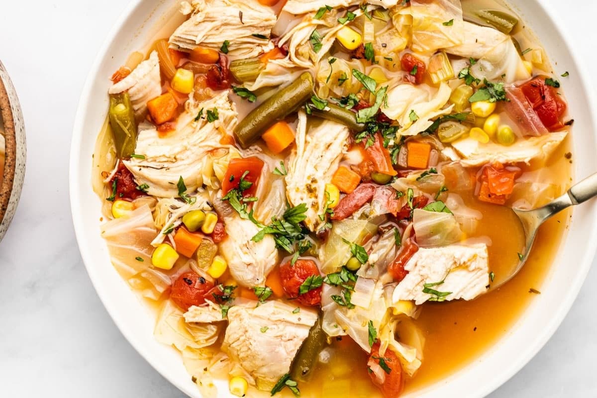 Healthy Chicken Vegetable Soup