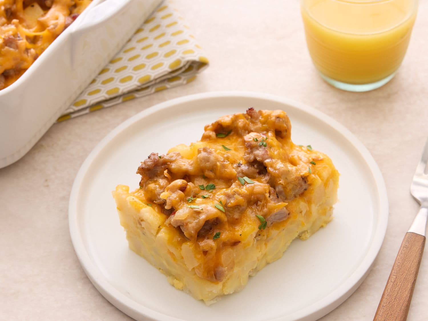 Best Breakfast Casserole (Hash Browns & Eggs)