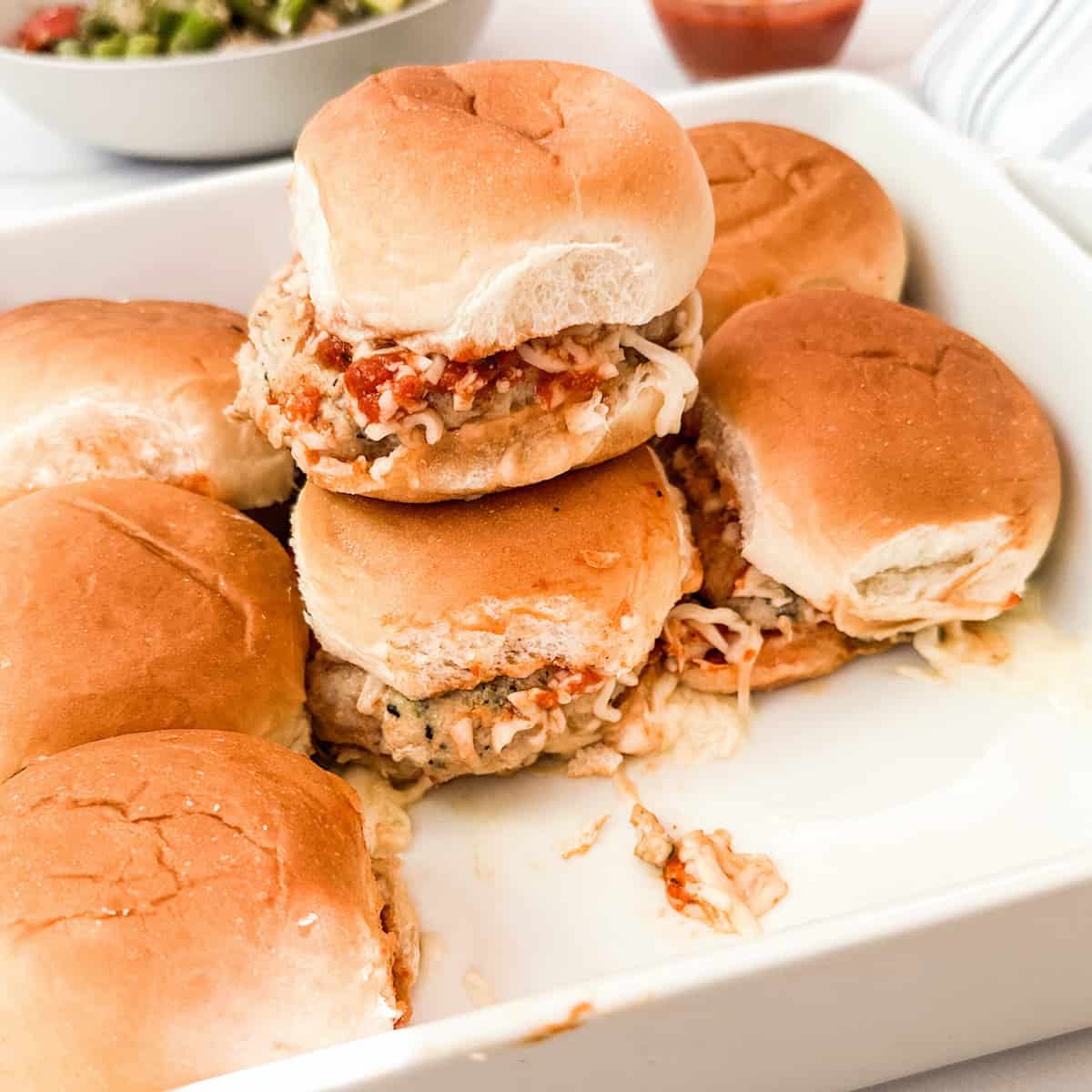 Chicken Parmesan Sliders