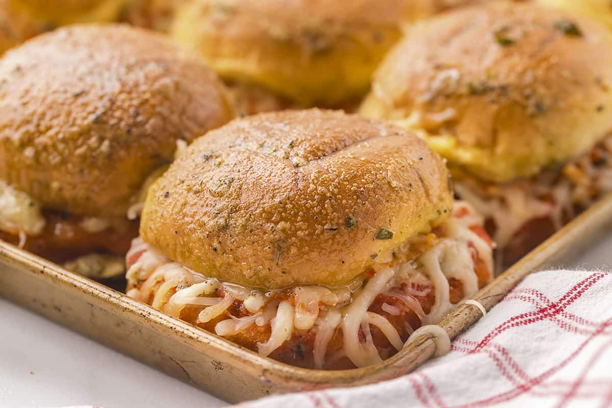Chicken Parmesan Sliders