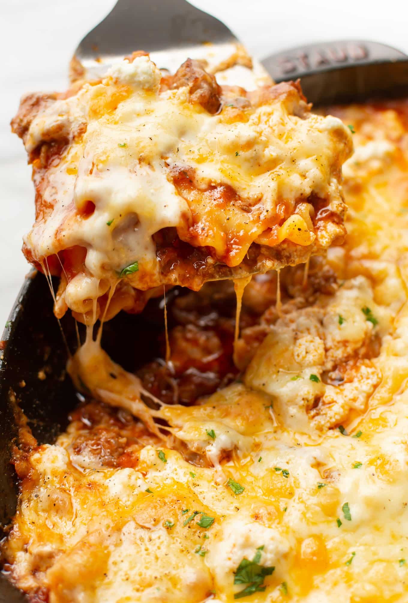 Easy Skillet Lasagna