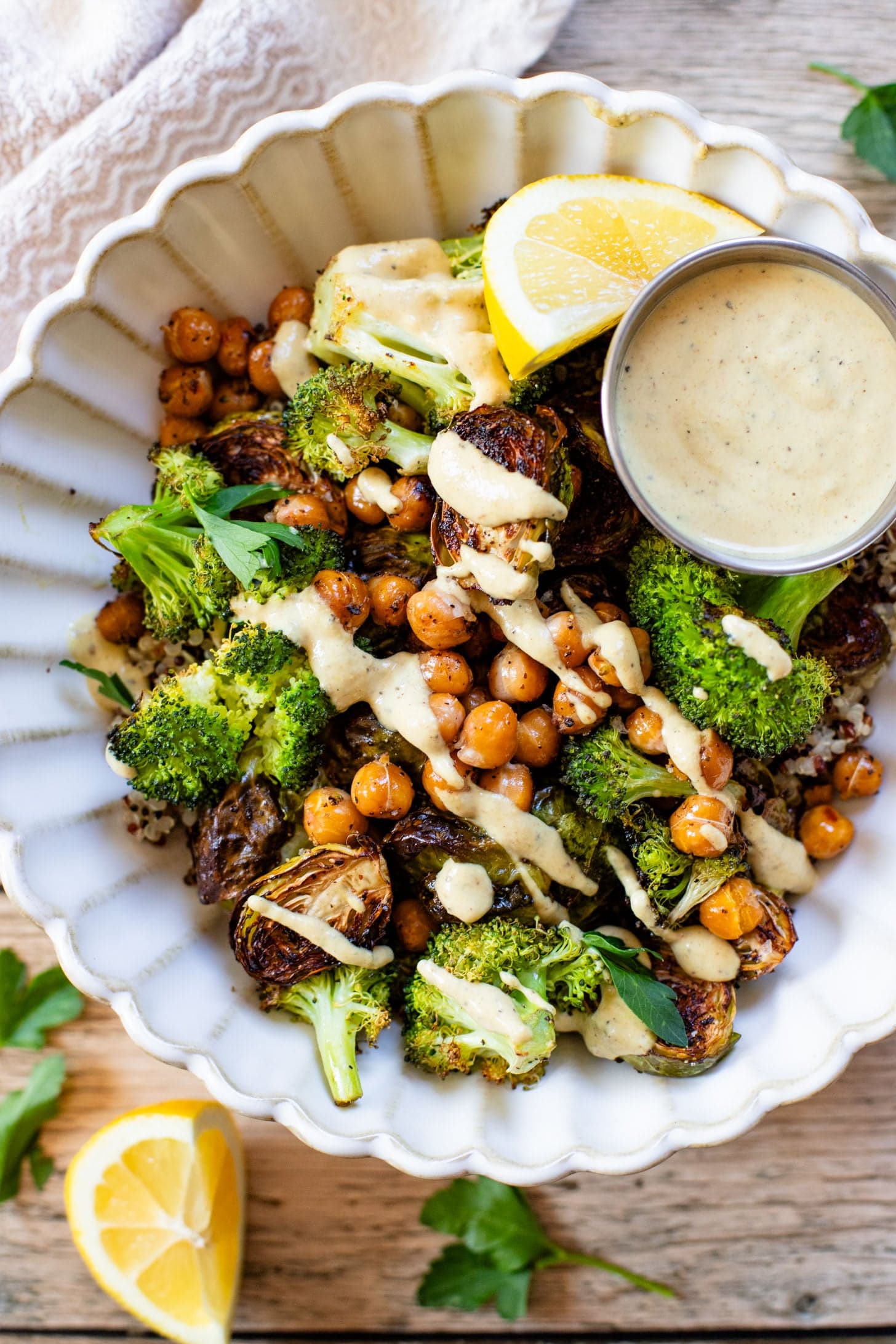 Roasted Veggie Quinoa Bowls
