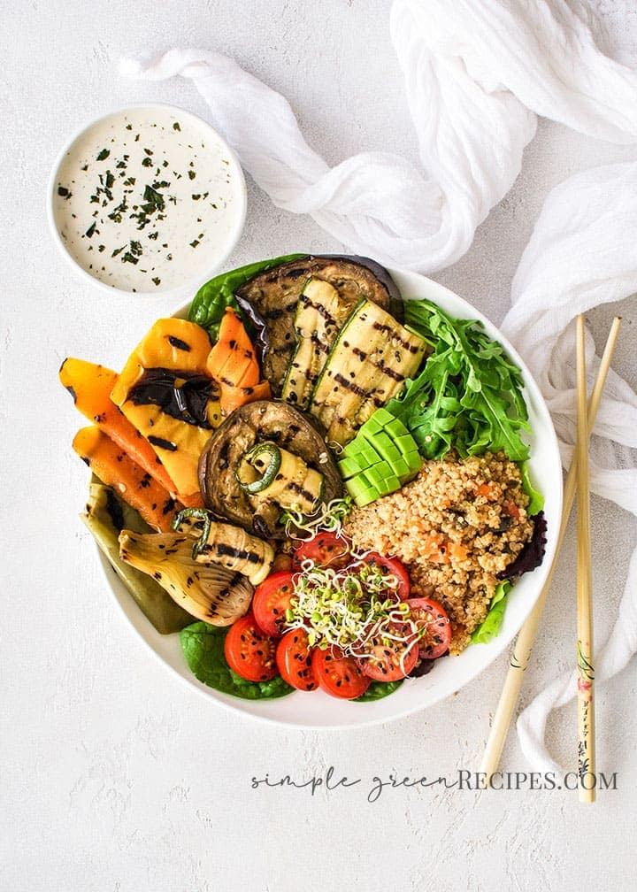 Roasted Vegetable Quinoa Bowl