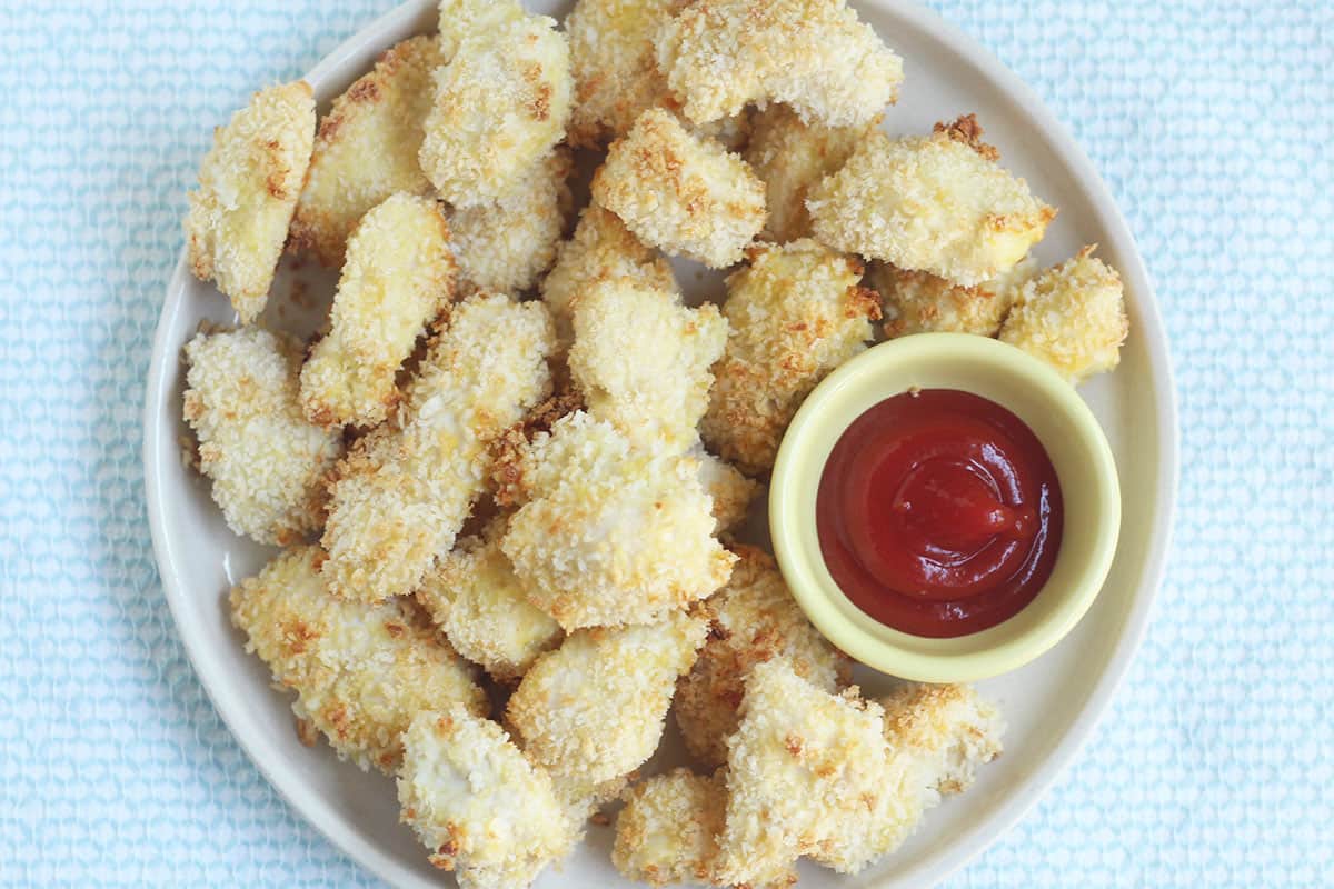 Crispy Baked Chicken Nuggets