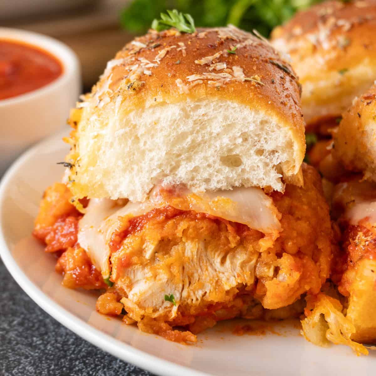 Chicken Parm Sliders